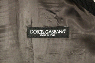 Dolce & Gabbana Black Manchester Single Breasted Vest
