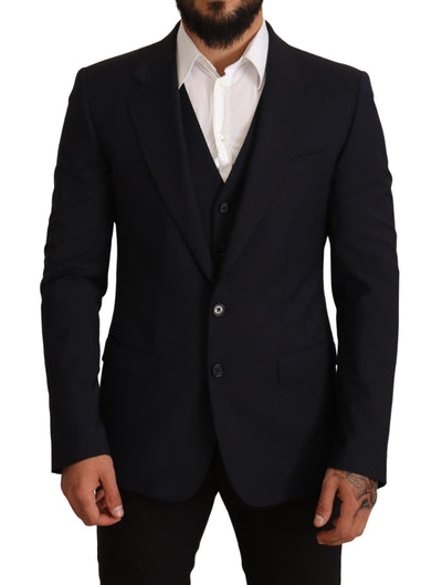 Dolce & Gabbana Blue 2 Piece MARTINI Blazer Suit Jacket