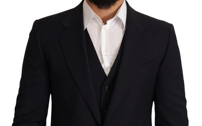 Dolce & Gabbana Blue 2 Piece MARTINI Blazer Suit Jacket