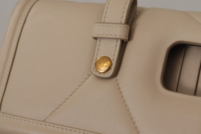 Dolce & Gabbana Beige Leather Devotion Cardholder IPHONE 11 PRO Wallet