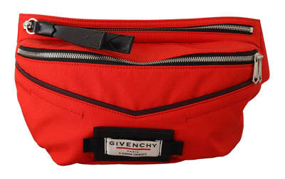 Givenchy Red Polyamide Downtown Large Bum Belt Bag