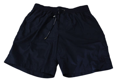 Dolce & Gabbana Blue Beachwear Shorts Mens Boxer Swimshorts