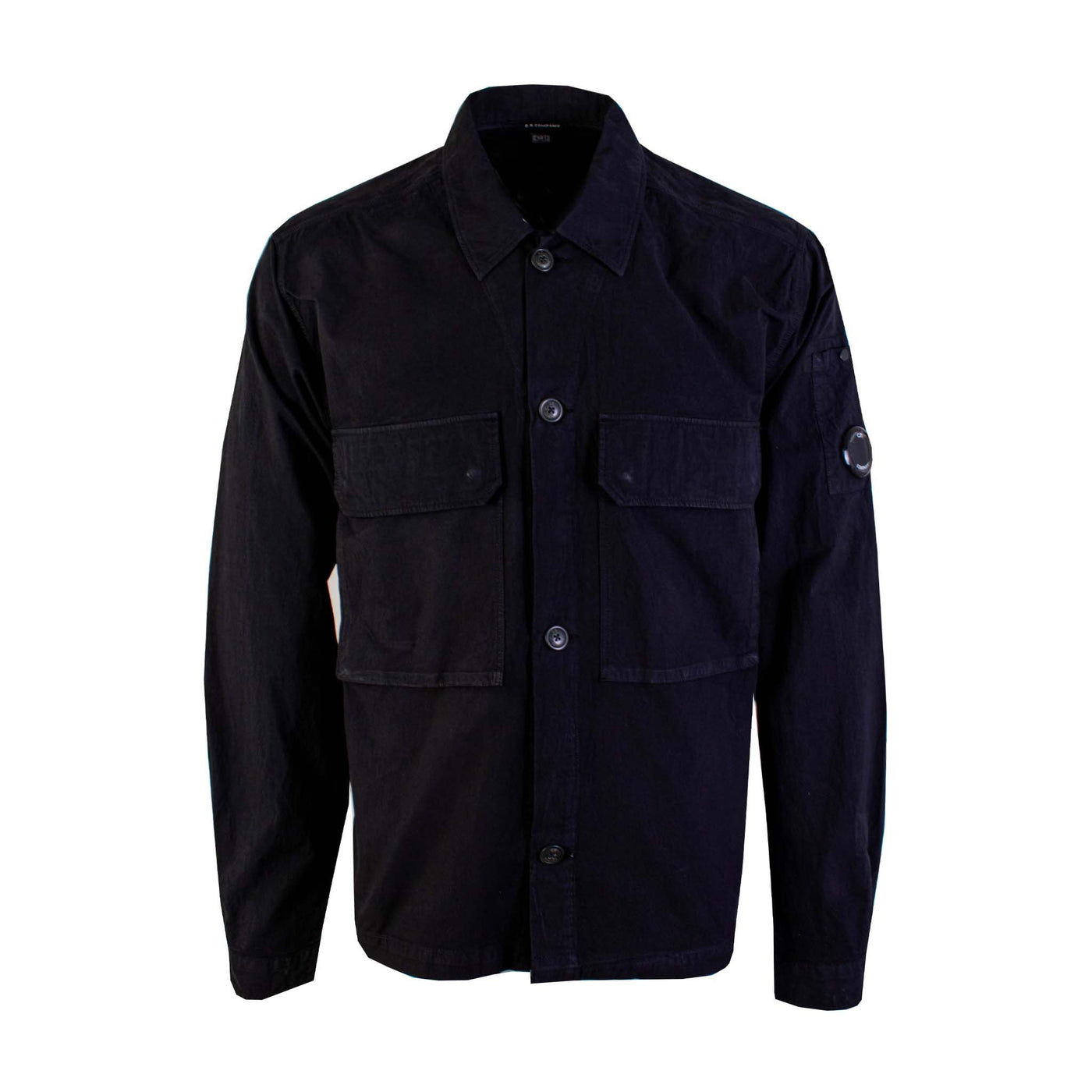 C.P. Company Black over Shirt with Maxi Pockets C.P. Company