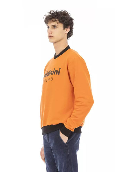 Baldinini Trend Orange Cotton Sweater