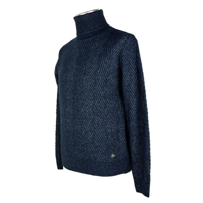 Yes Zee Blue Polyamide Sweater