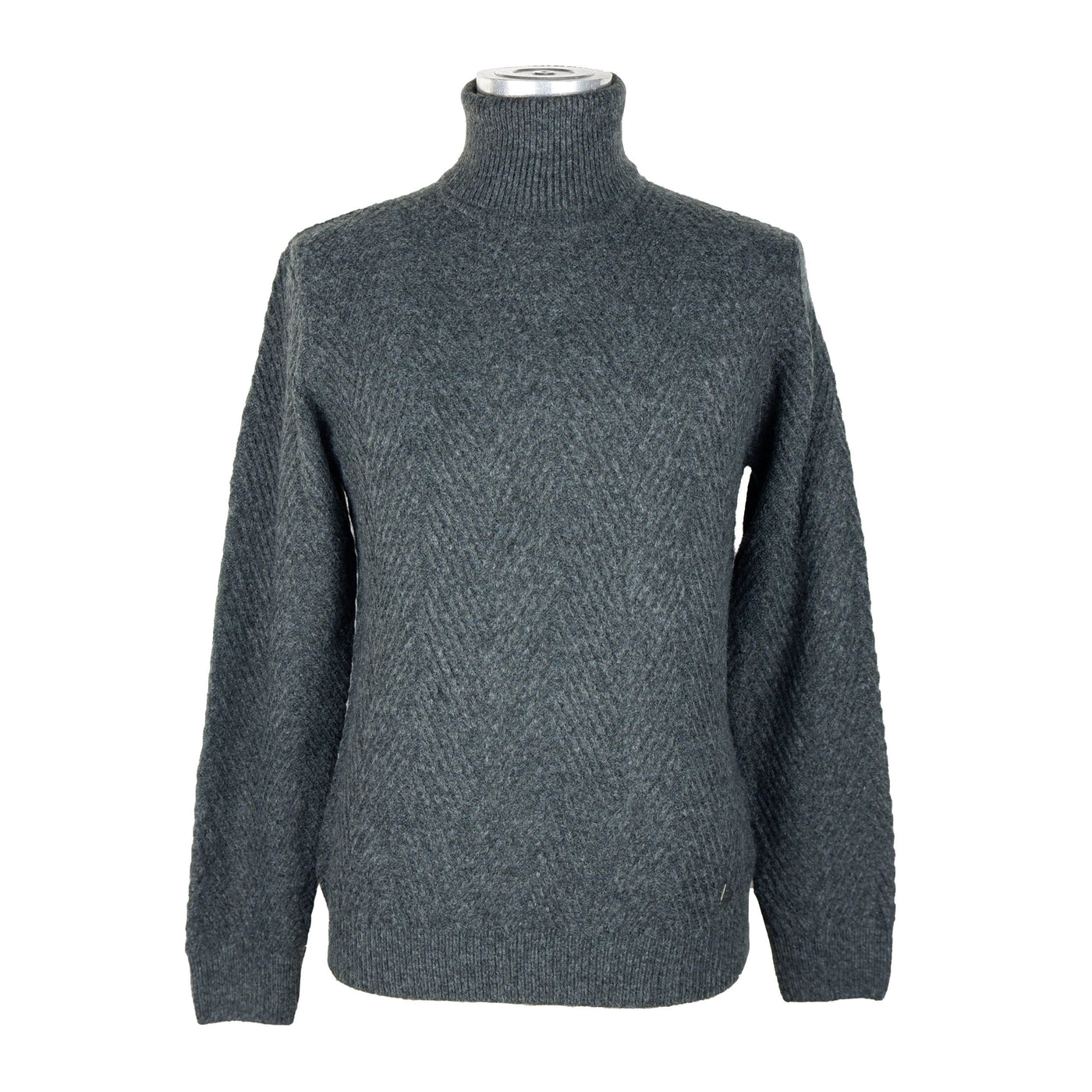 Yes Zee Chic Men's Turtleneck Sweater in Gray