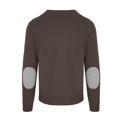 Malo Brown Wool Sweater