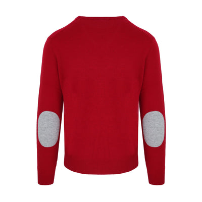 Malo Red Wool Sweater
