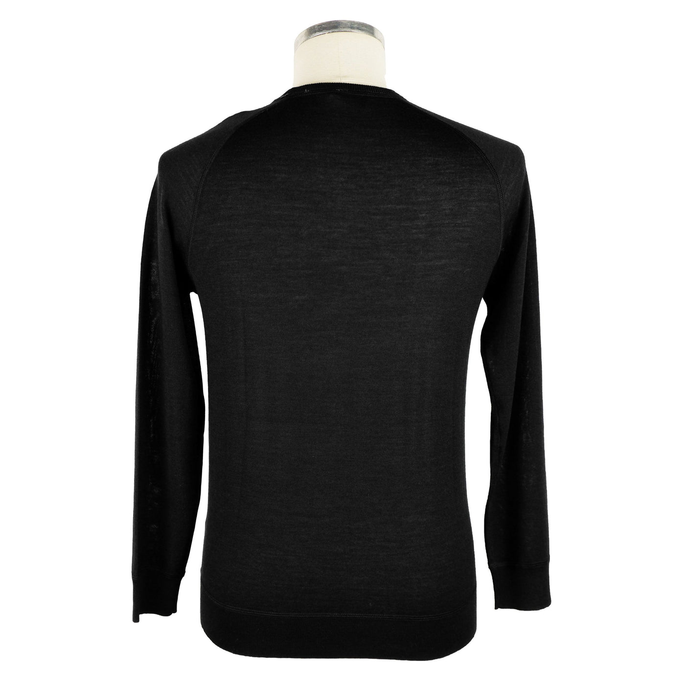 Emilio Romanelli Elegant Crewneck Cashmere Blend Sweater