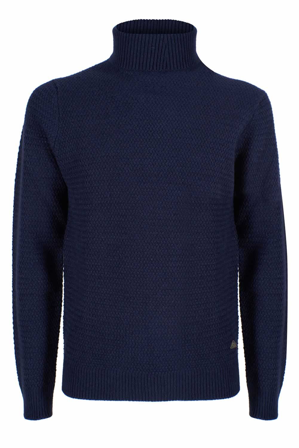 Yes Zee Blue Acrylic Sweater