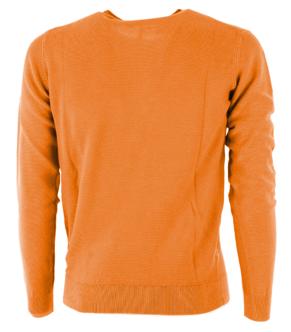 Yes Zee Orange Cotton Sweater