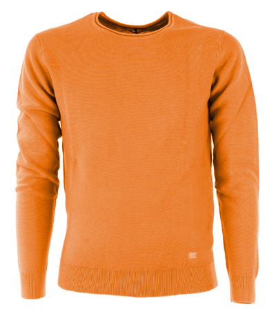 Yes Zee Orange Cotton Sweater