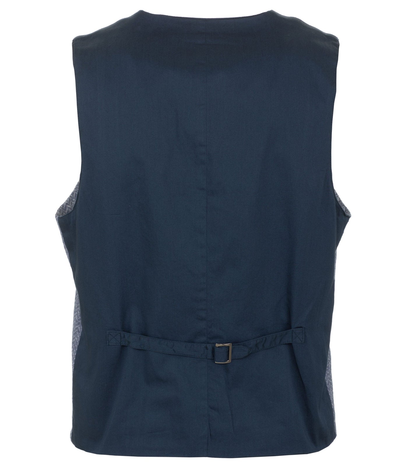 Fred Mello Blue Cotton Vest