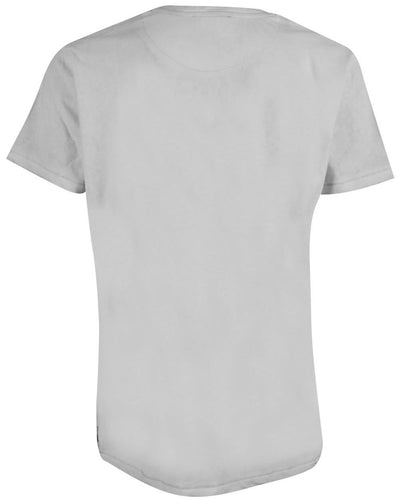 Yes Zee Gray Cotton T-Shirt