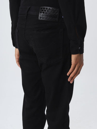 Jacob Cohen Sleek Black Slim Fit Denim Jeans