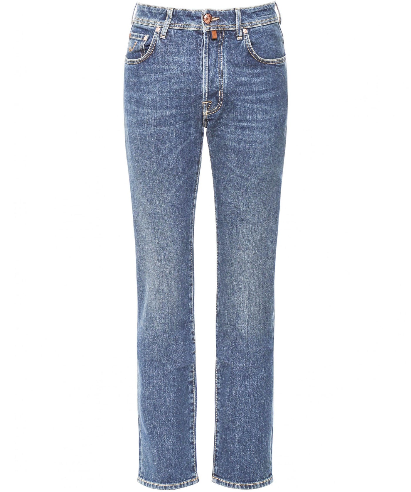 Jacob Cohen Elegant Blue Denim Regular Fit Jeans